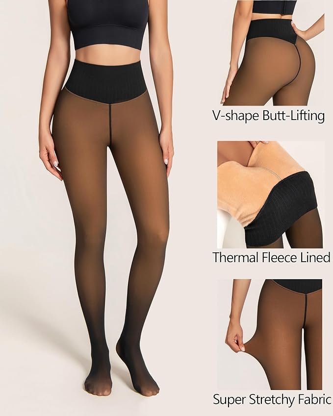 Desire&Allure™ High-Waisted Shaping Pantyhose