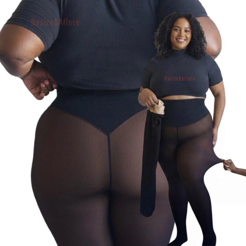 Desire&Allure™ High-Waisted Shaping Pantyhose