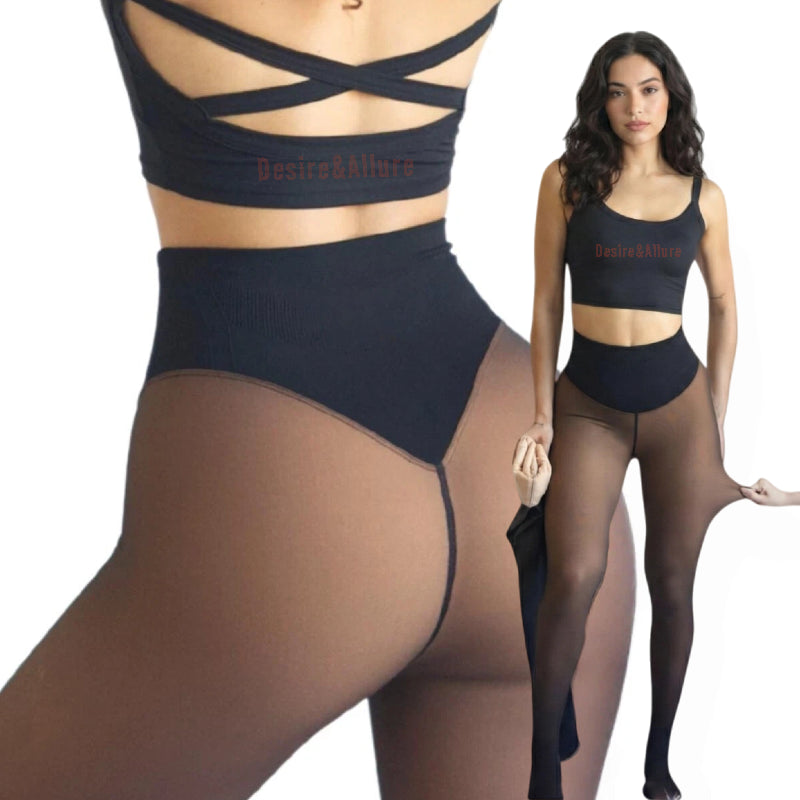 Desire&Allure™ High-Waisted Shaping Pantyhose